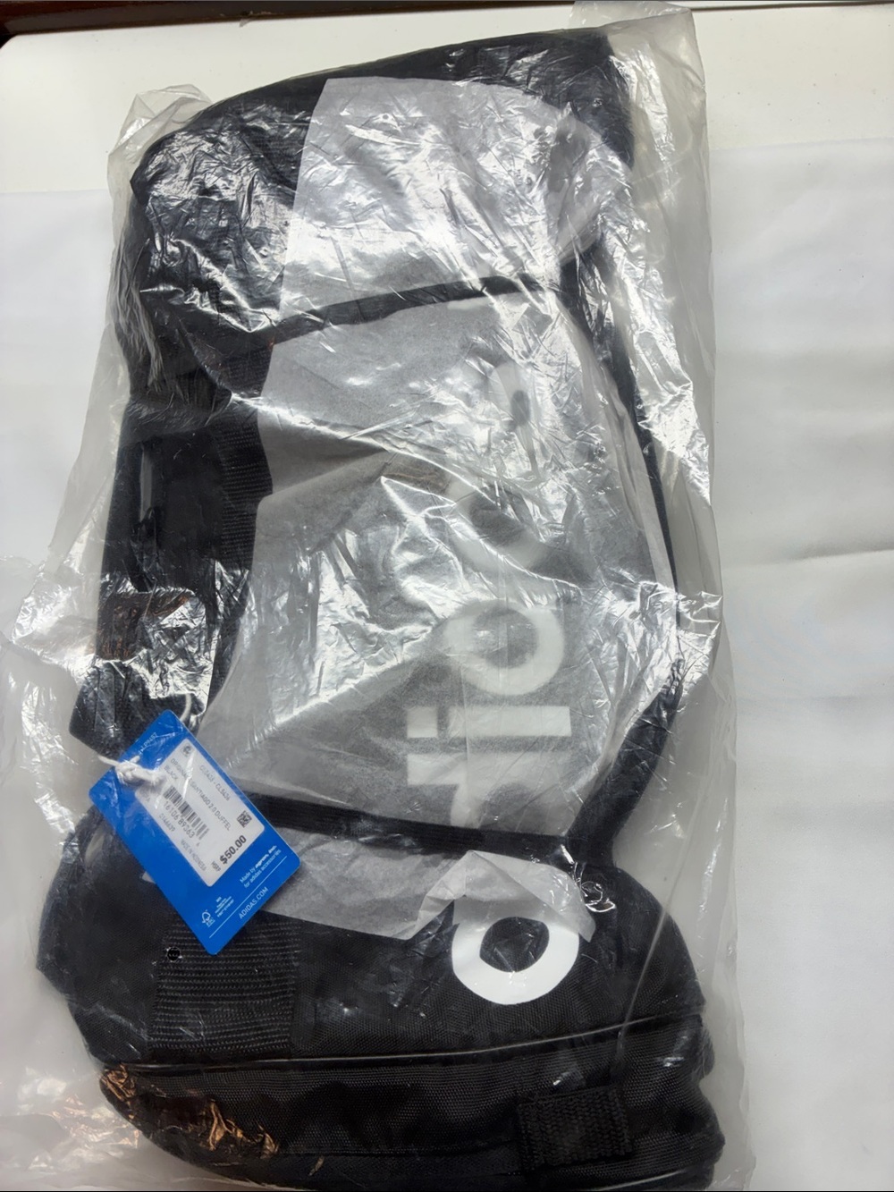 adidas Black and White Crossbody/Shoulder Bag